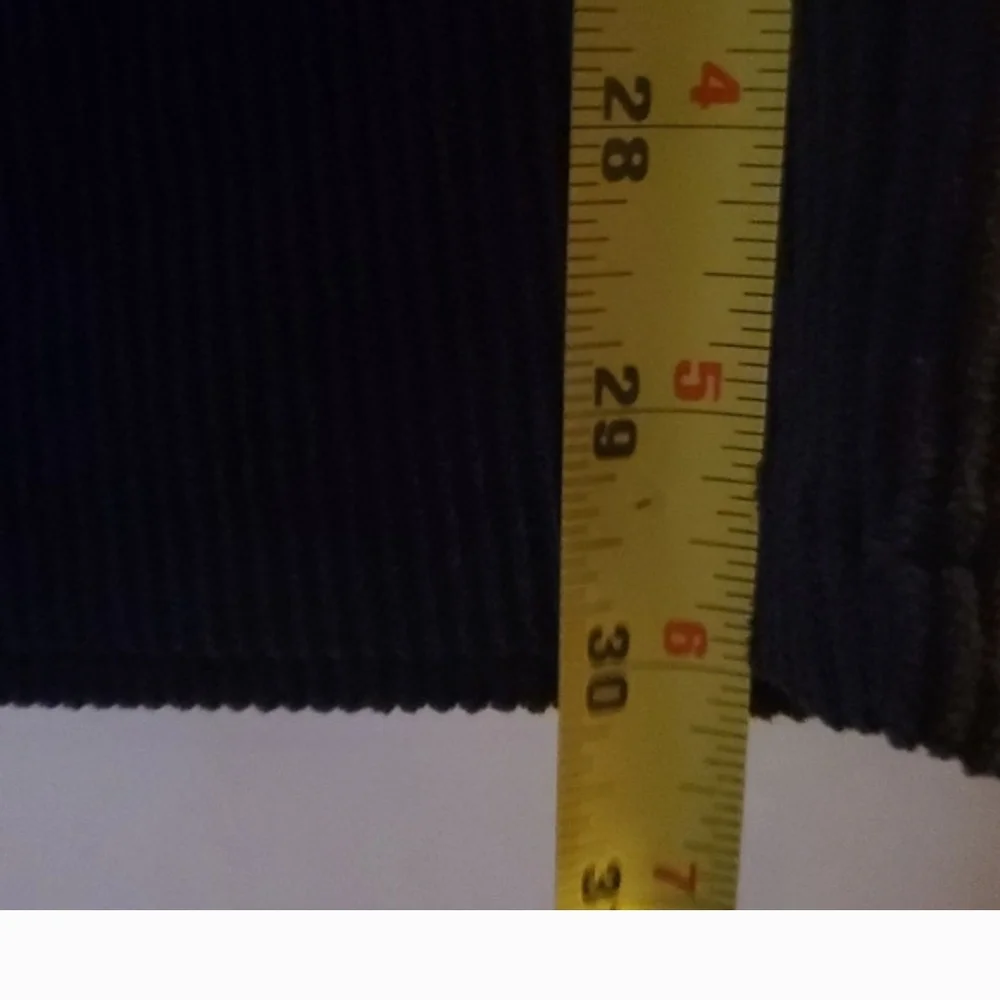 HALARA High Waisted Pocket Straight Leg Mop Corduroy Casual Pants - Picture 6 of 6